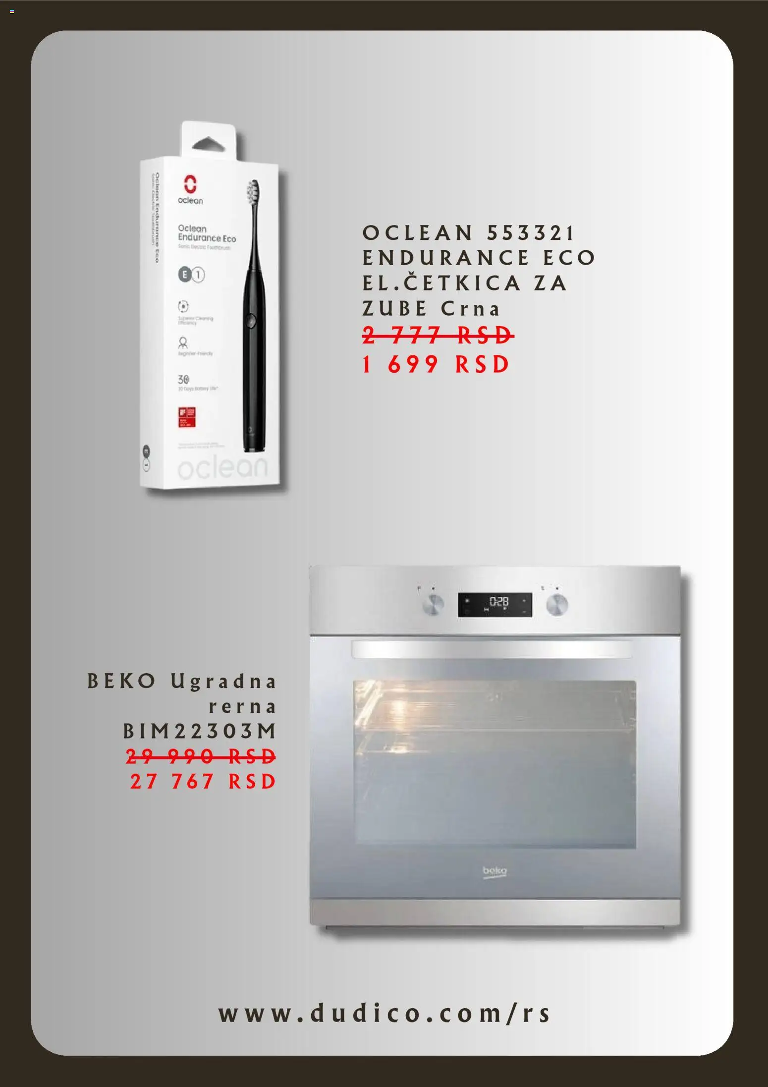 Dudi co. katalog - važi od 02.04.2026 | Strana: 5 | Proizvode: Rerna