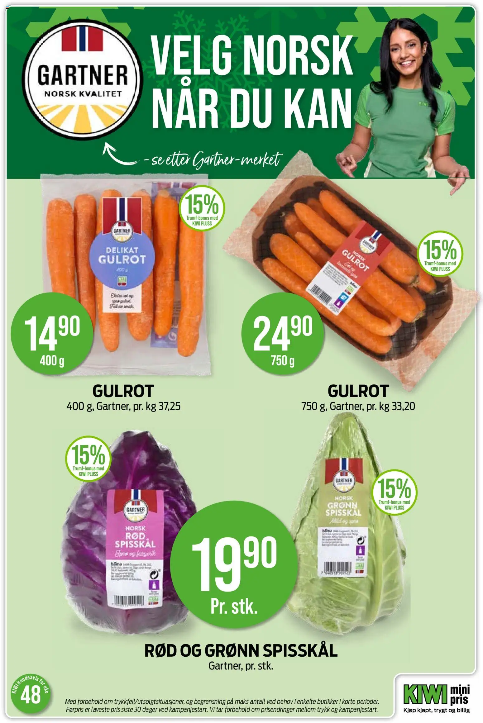 {H1} | Side: 16 | Produkter: Kiwi, Gulrot