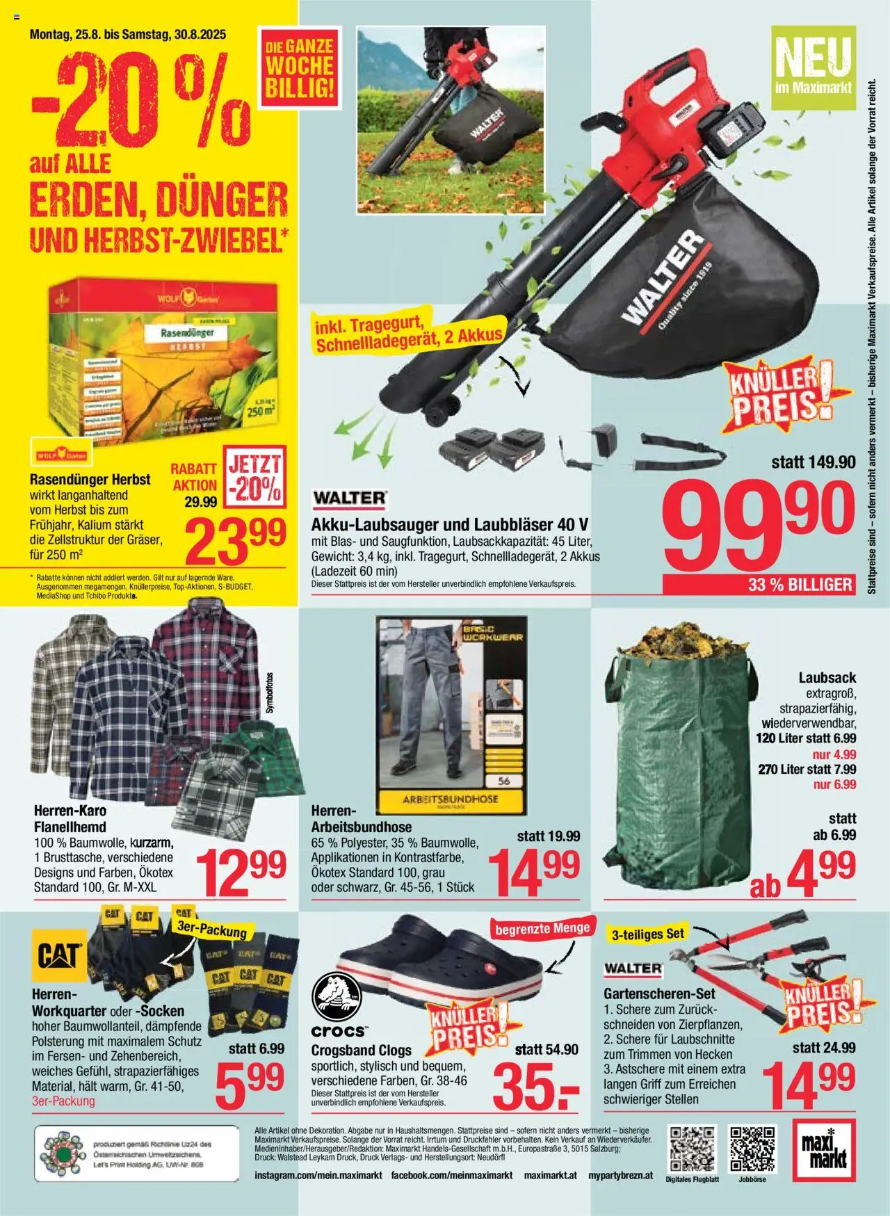 Maximarkt Flugblatt gültig ab 25.08.2025 | Seite: 28 | Produkte: Socken, Gewicht