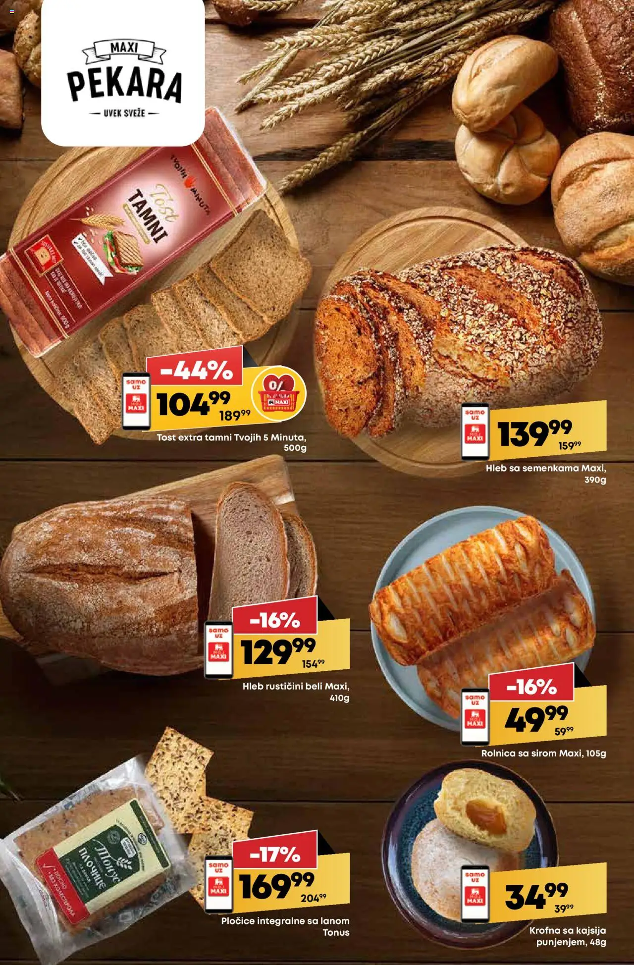 Maxi katalog - važi od 03.07.2025 | Strana: 12 | Proizvode: Pekara, Kajsija, Hleb
