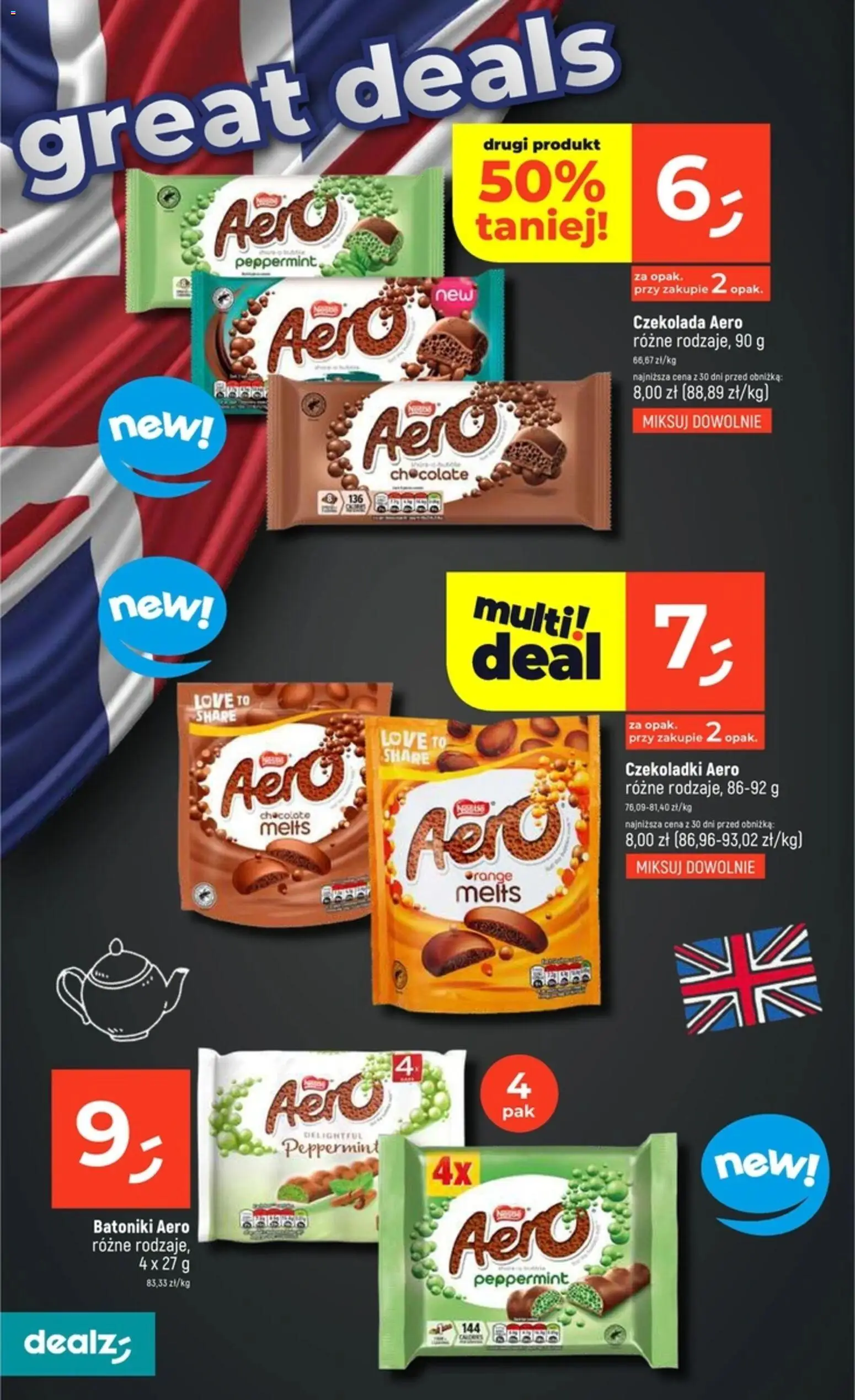 Dealz Gazetka od 22.01.2026 | Strona: 10 | Produkty: Czekoladki, Czekolada