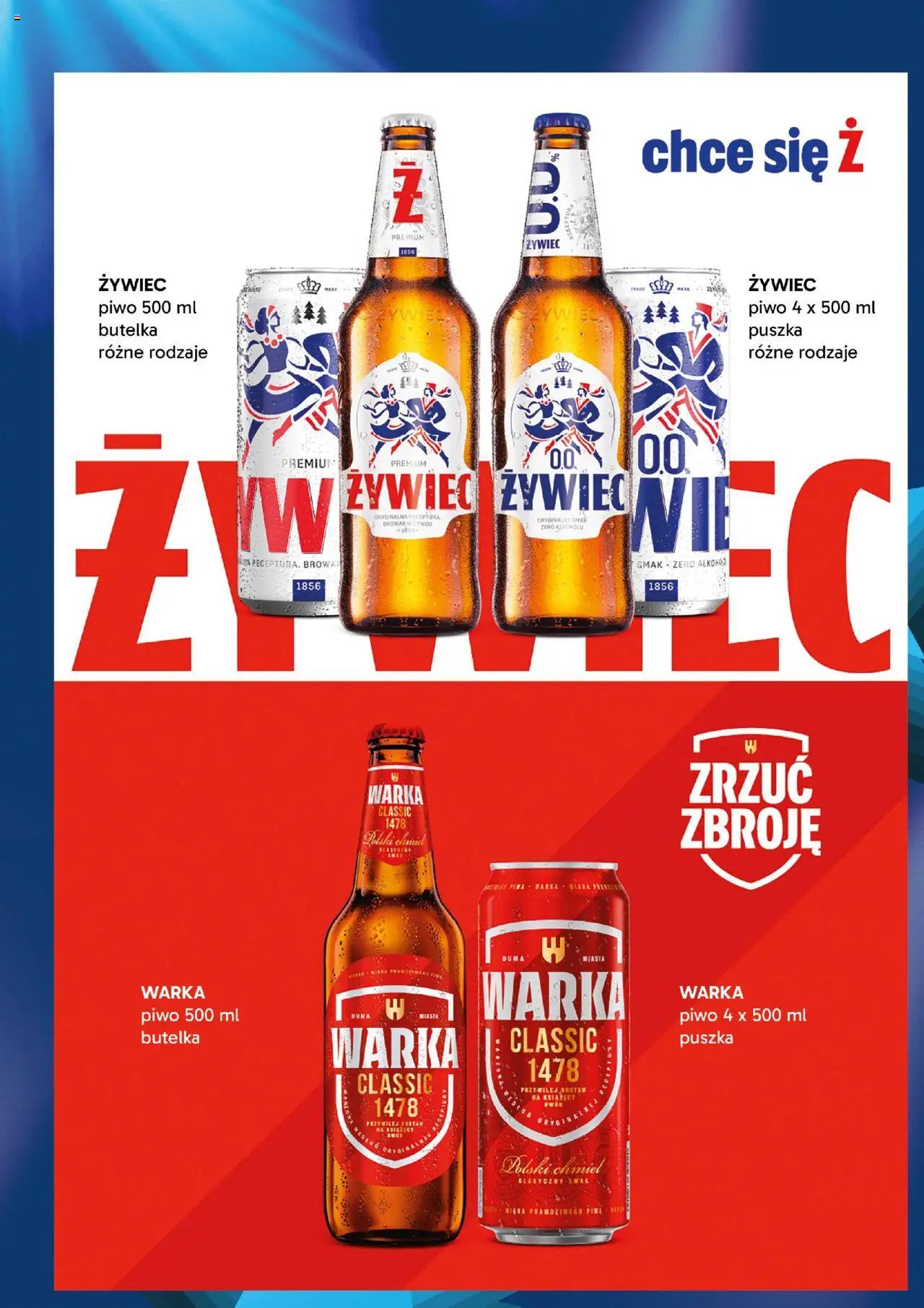 Eurocash Gazetka - Hity 30-lecia od 15.09.2025 | Strona: 17 | Produkty: Warka, Piwo