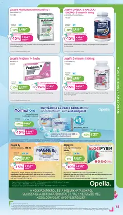 Kulcs Patika Akciós újság - amely érvényes a következő dátumtól: 01.12.2025 | Oldal: 15 | Termékek: Ginkgo biloba, Multivitamin