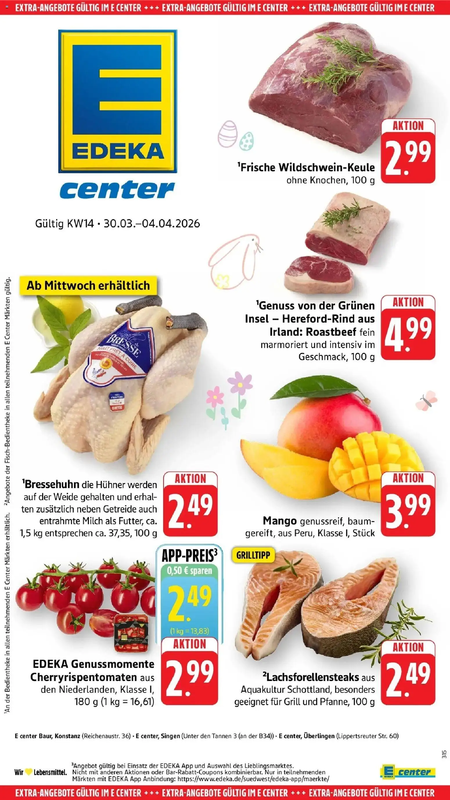 Angebote – gültig ab 30.03.2026 | Seite: 55 | Produkte: Grill, Milch, Roastbeef, Mango