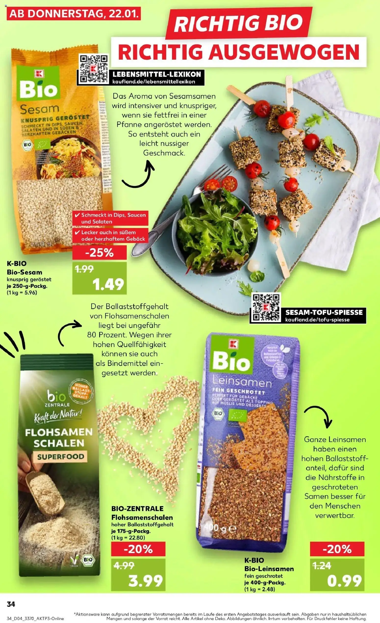 Kaufland prospekt Bad Freienwalde (Oder)	 – gültig ab 25.01.2026 | Seite: 34