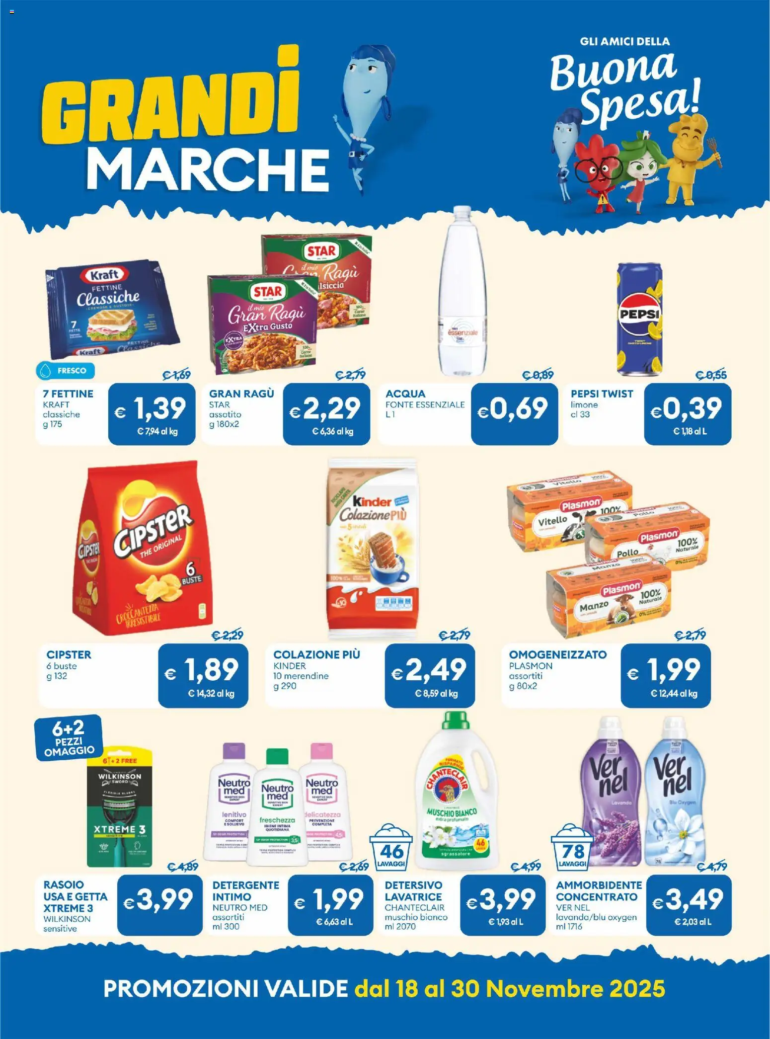 Volantino MD Discount del 18.11.2025 | Pagina: 20 | Prodotti: Acqua, Lavatrice, The, Lavanda