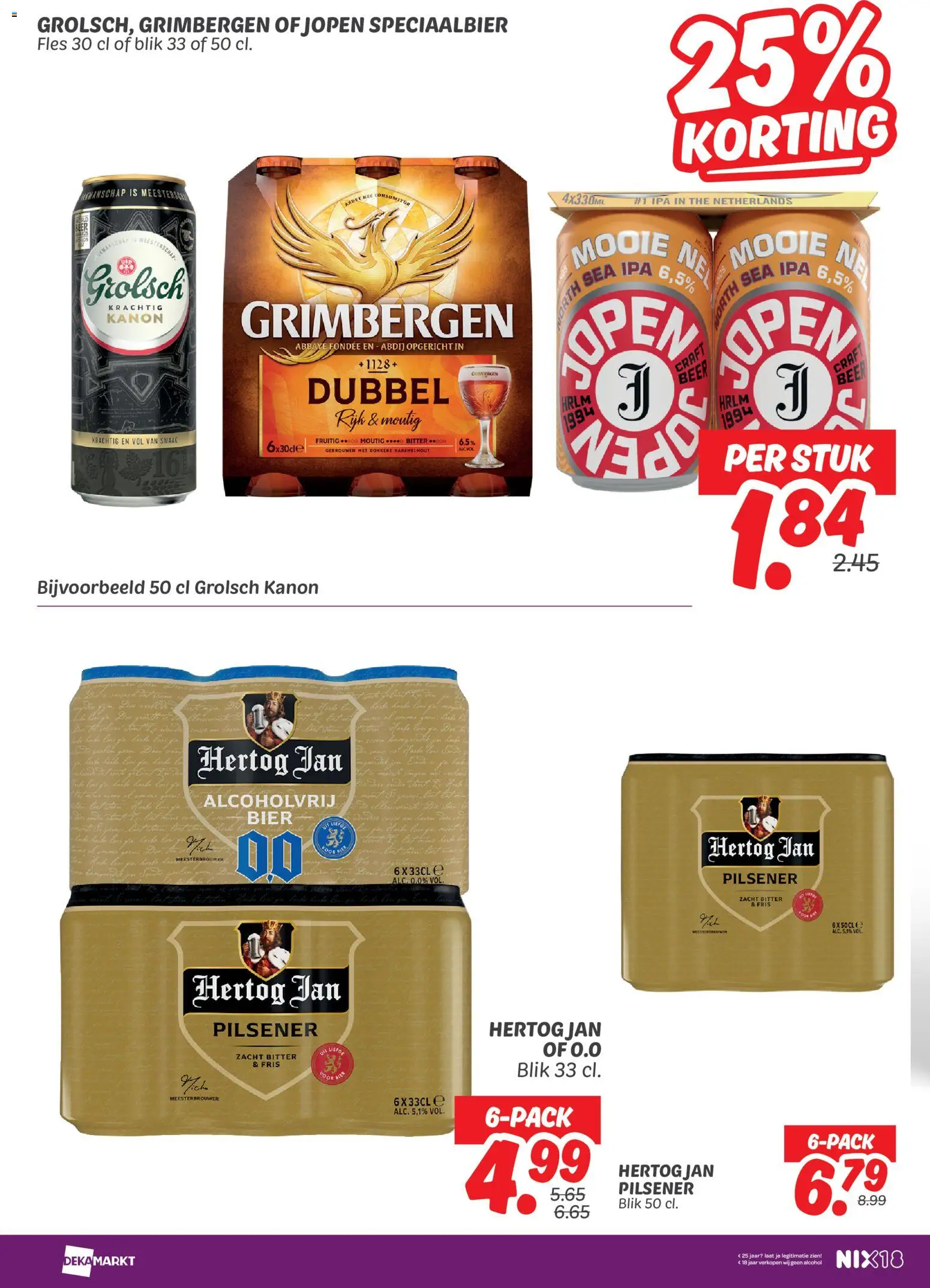 {H1} | Pagina: 20 | Producten: Bier, Fles, Alcohol, Bal