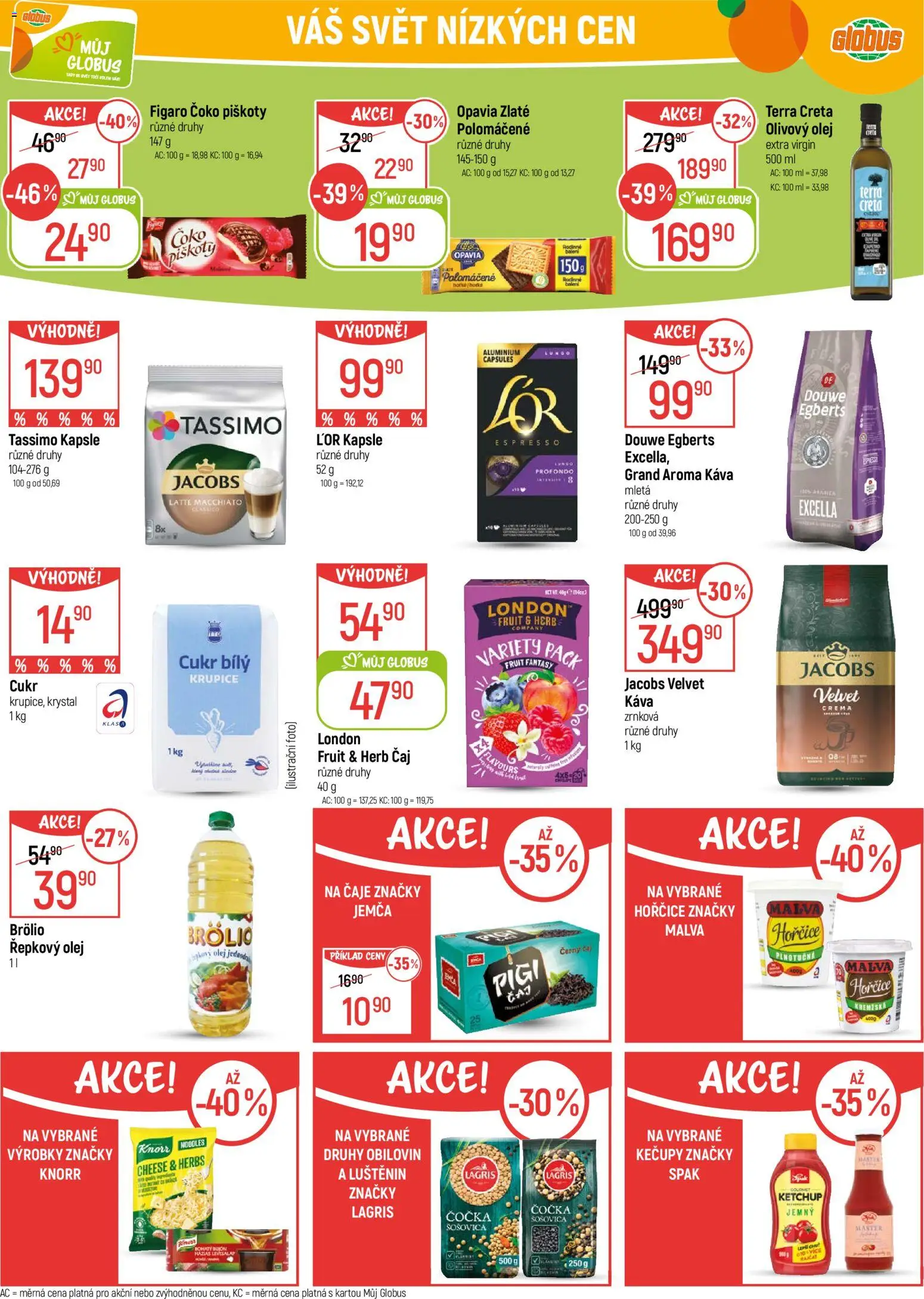 Globus leták - Opava od 27.12.2025 | Strana: 21 | Produkty: Krupice, Piškoty, Cukr, Jacobs velvet