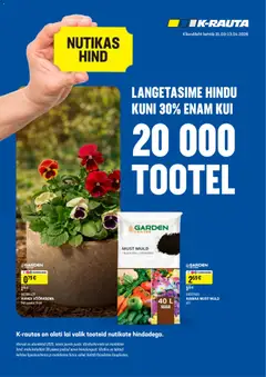 K-Rauta kliendilehe eelvaade alates 31.03.2026