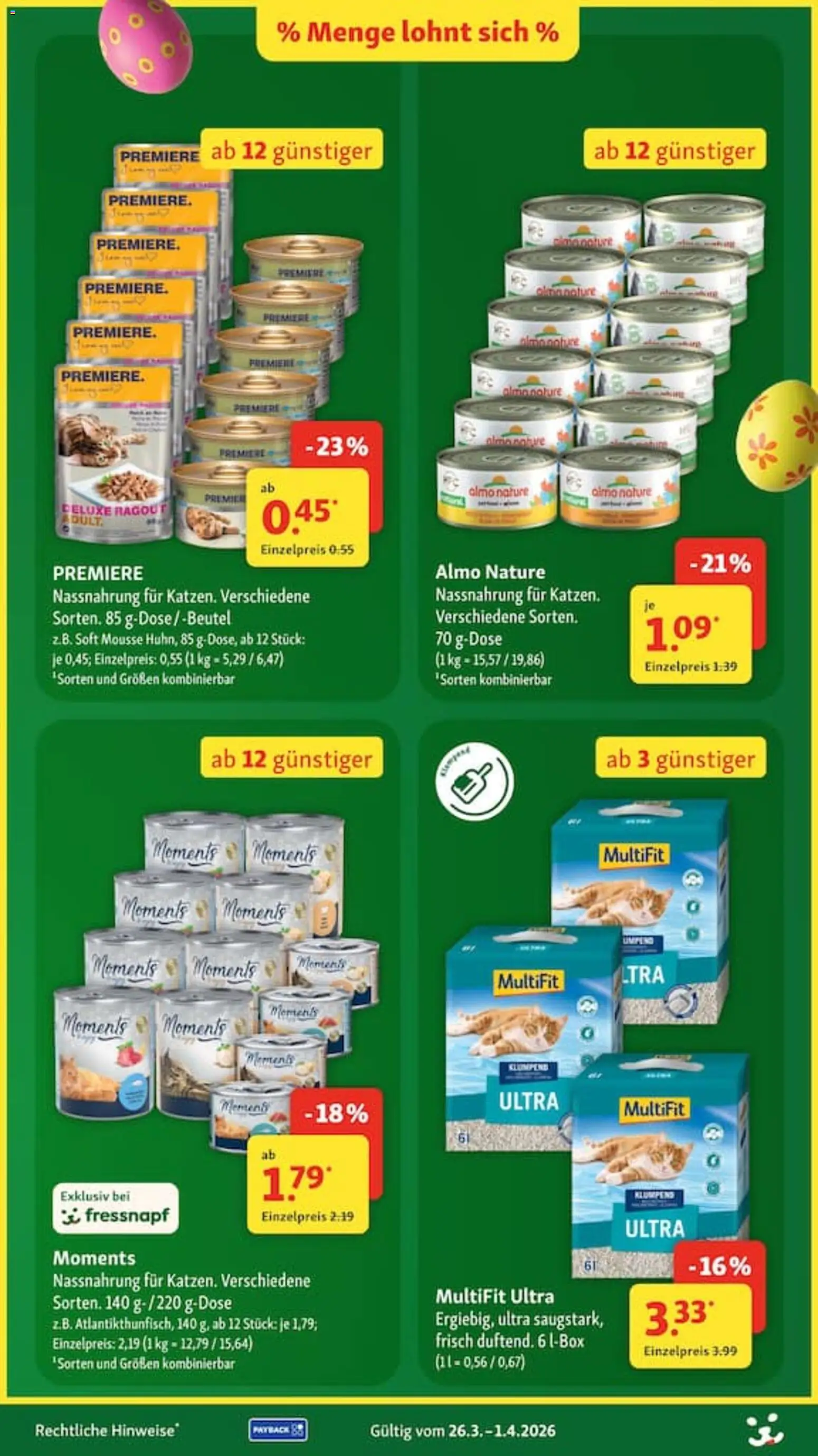 Fressnapf Prospekt 	 – gültig ab 26.03.2026 | Seite: 15