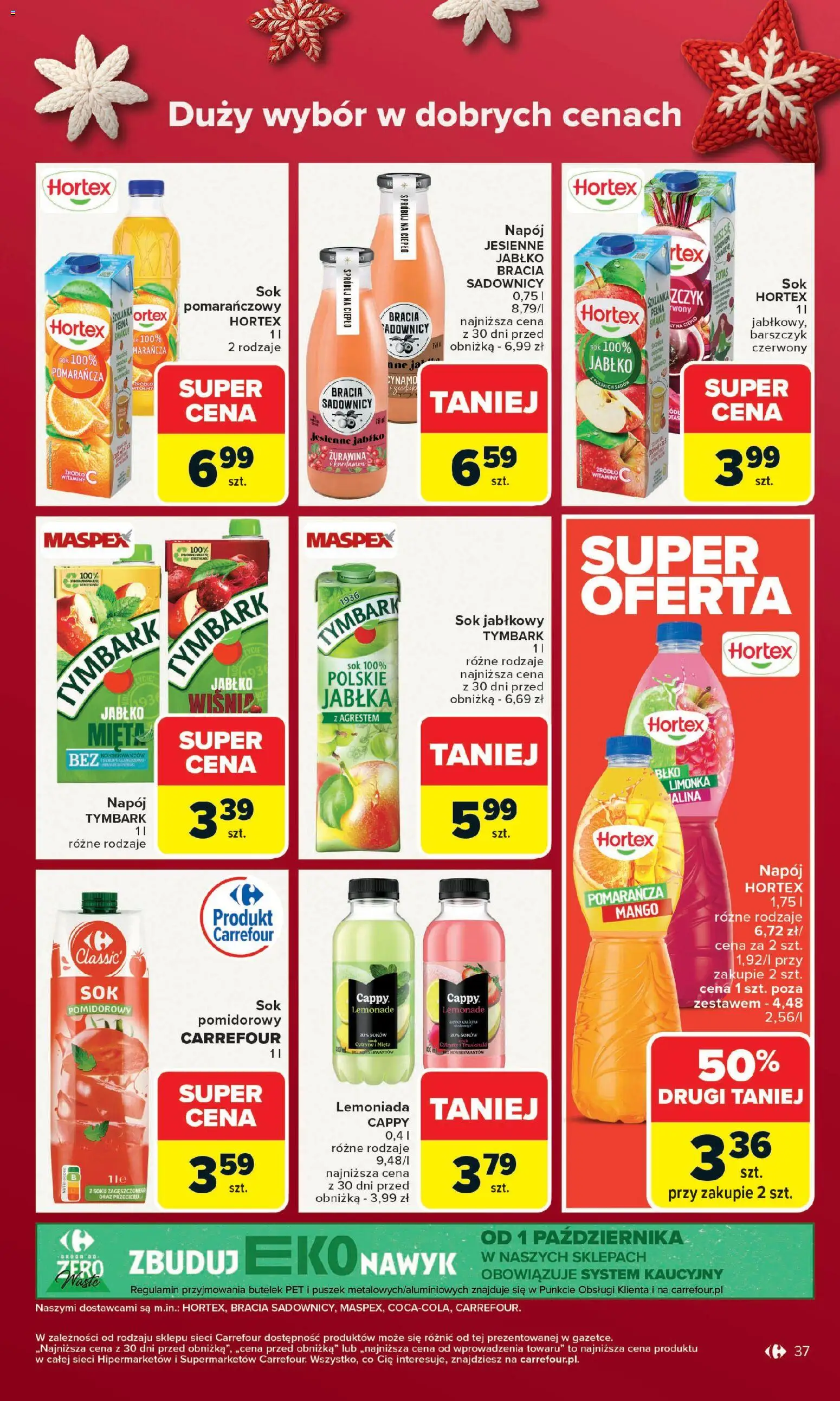 Carrefour Gazetka od 15.12.2025 | Strona: 41 | Produkty: Sok jabłkowy, Cytryny, Wiśnie, Jabłka