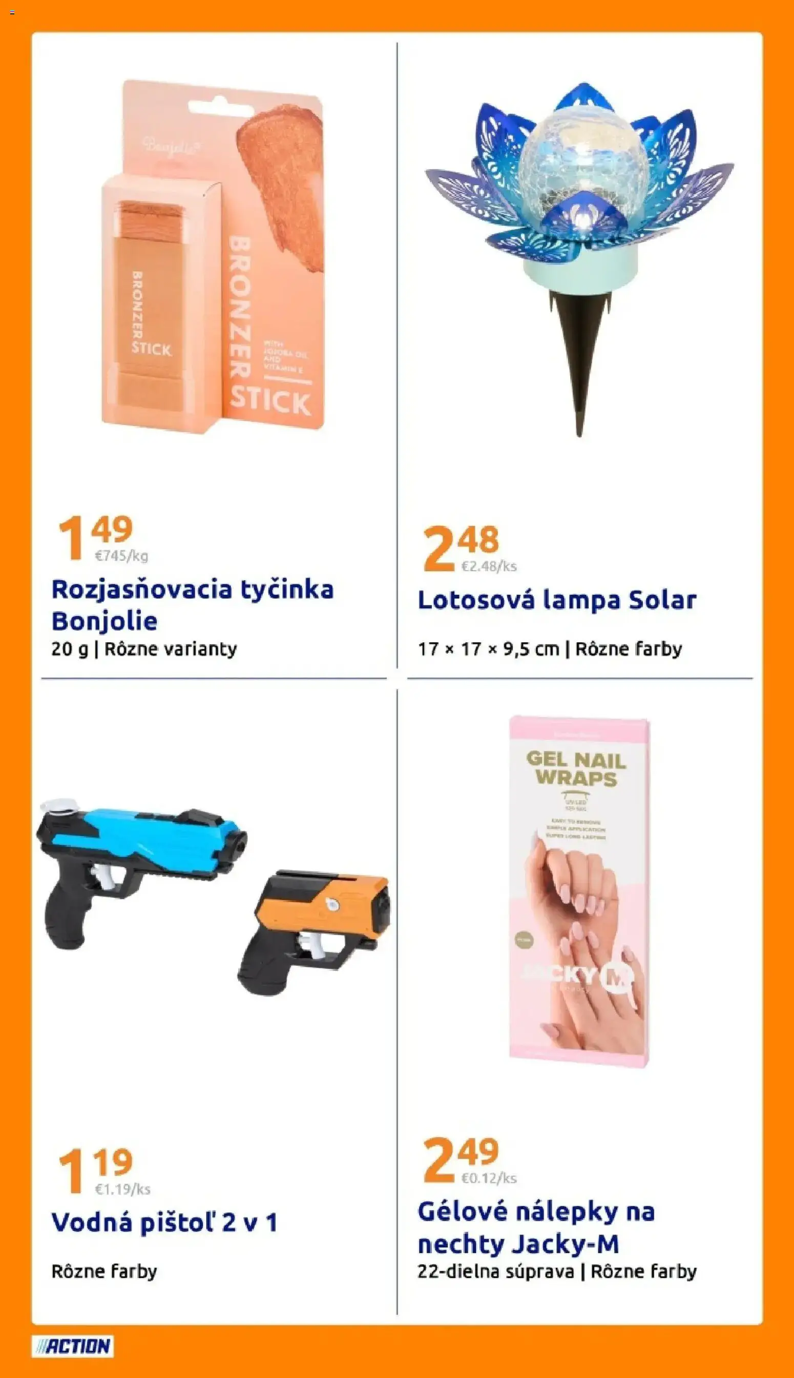 Nové Action akcie – leták je platný od 15.04.2026 | Strana: 25 | Produkty: Lampa, Bronzer