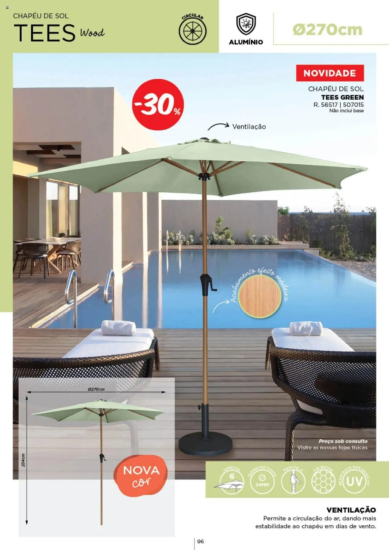 Espaço Casa - Catálogo  Ec Ar Livre  2025 │ válido de 04.03.2025 | Página: 96 | Produtos: Chapéu, Base