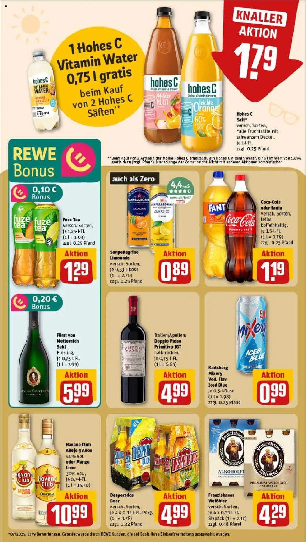 Rewe prospekt Weissenhorn	 - gültig ab dem 24.08.2025 | Seite: 11 | Produkte: Mixer, Fanta, Limonade, Mixery