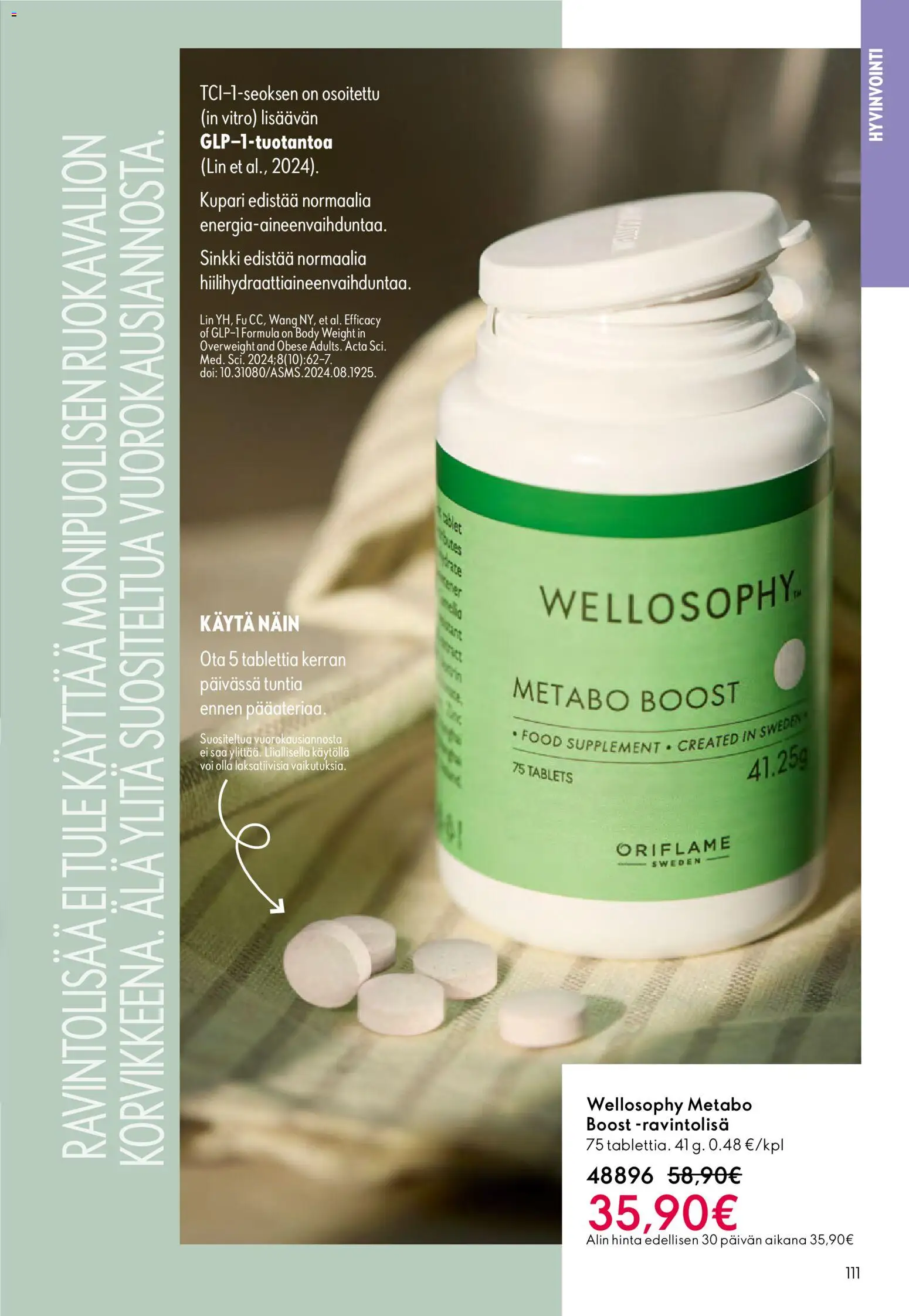 Oriflame - Esite 01 – voimassa 31.12.2025 alkaen | Sivu: 111 | Tuotteet: Voi