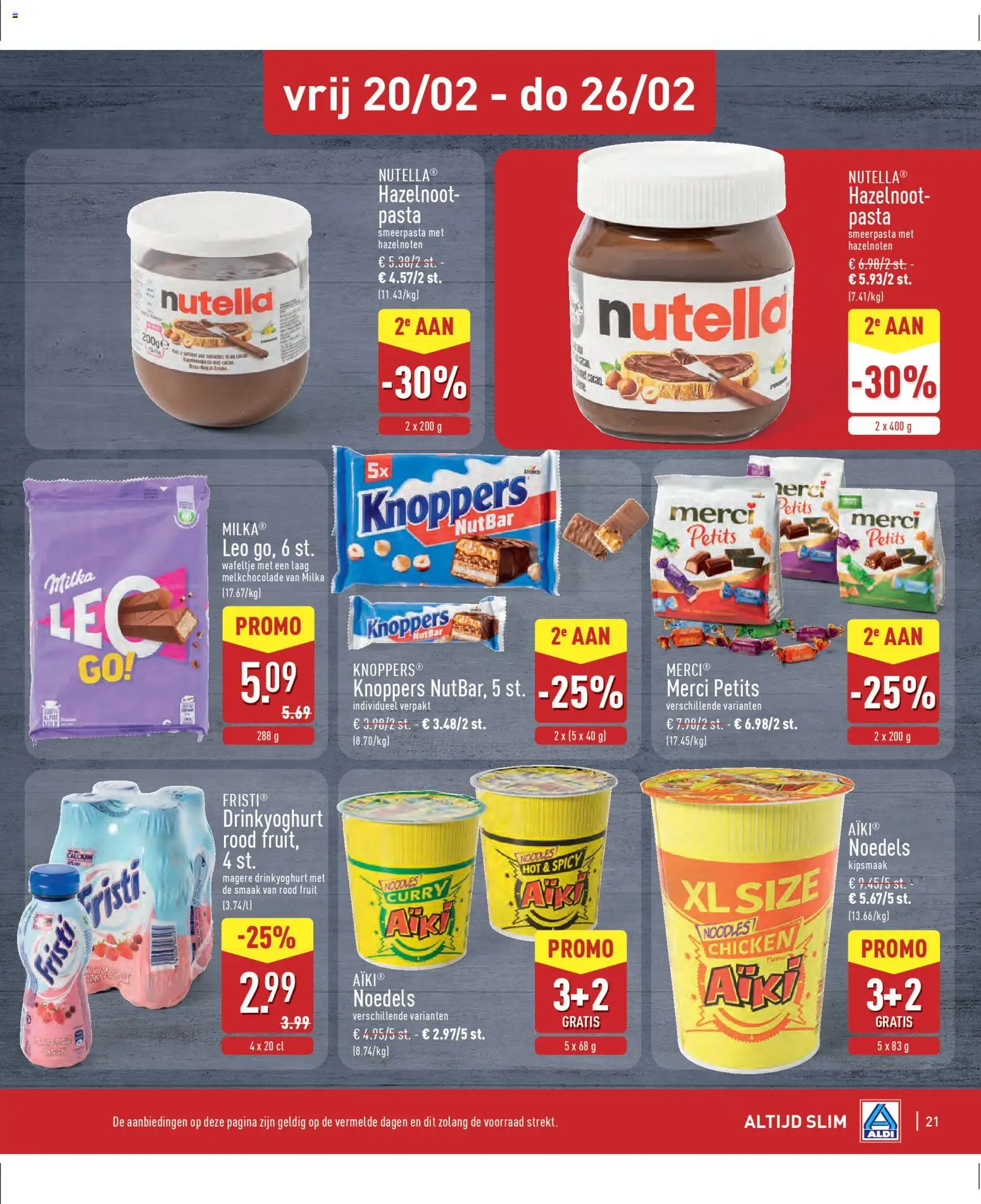 {H1} | Pagina: 21 | Producten: Noedels, Pasta, Fruit