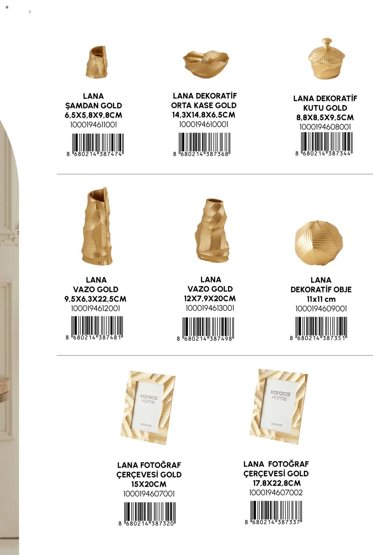 Karaca Home Katalog - 01.09.2025 tarihinden itibaren geçerlidir | Sayfa: 5 | Ürünler: Kutu, Kaşe, Vazo
