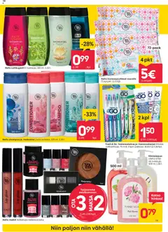 Rusta tarjoukset – voimassa 15.09.2025 alkaen | Sivu: 10 | Tuotteet: Shampoo, Suihkugeeli, Hammastahna, Käsisaippua