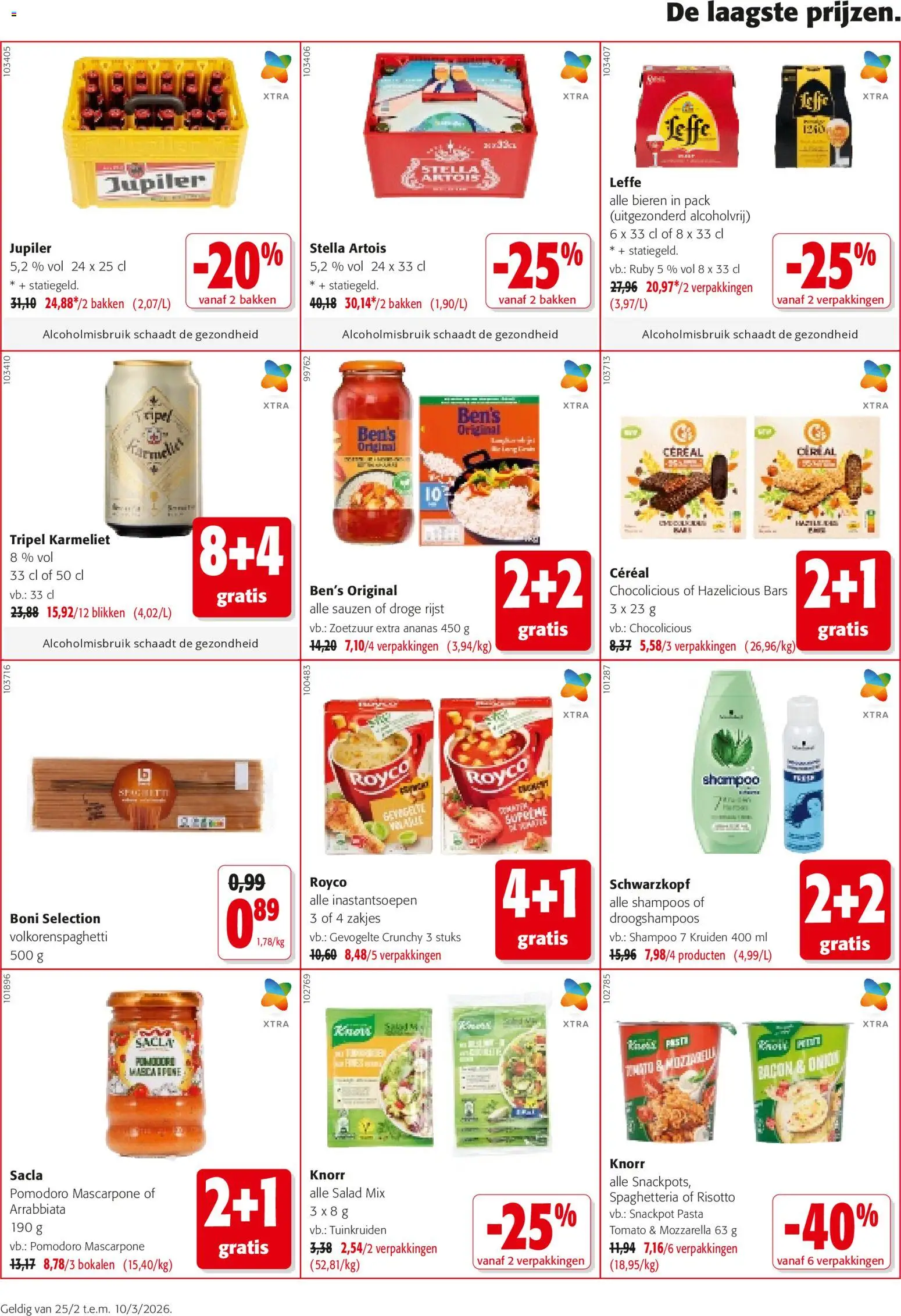 {H1} | Pagina: 6 | Producten: Koktelcseresznye, Rijst, Pasta, Shampoo