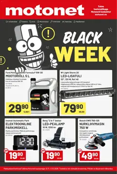 Motonet-mainoslehti voimassa 12.11.2025 alkaen
