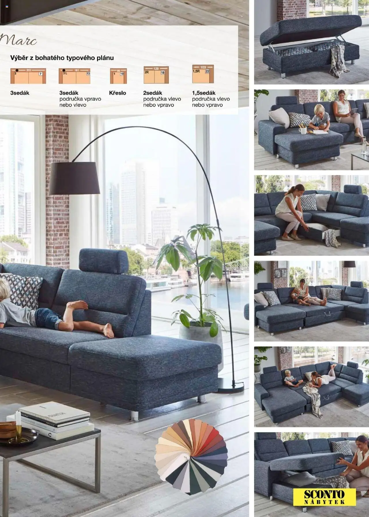 Sconto nábytek katalog - Sedací soupravy od 01.01.2025 | Strana: 33 | Produkty: Nábytek, Křeslo