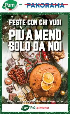 Anteprima del volantino Panorama Feste catalogo valido a partire dal 20.11.2025