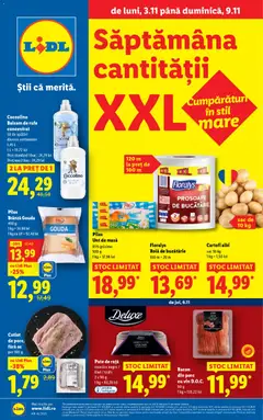 Ofertele Lidl valabile de la 03.11.2025