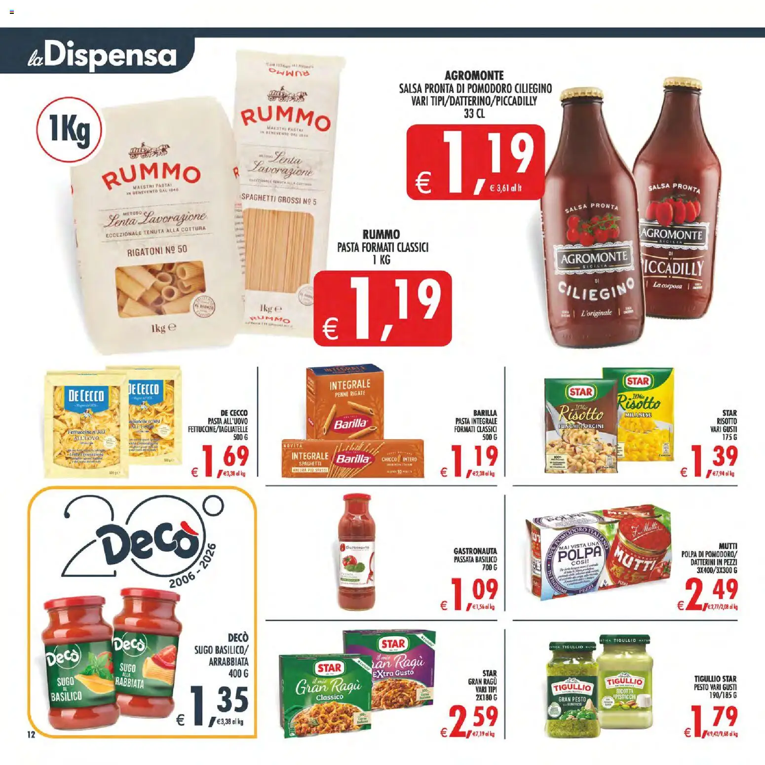 Volantino Decò del 07.04.2026 | Pagina: 13 | Prodotti: Funghi, Basilico, Ragú, Pistacchi