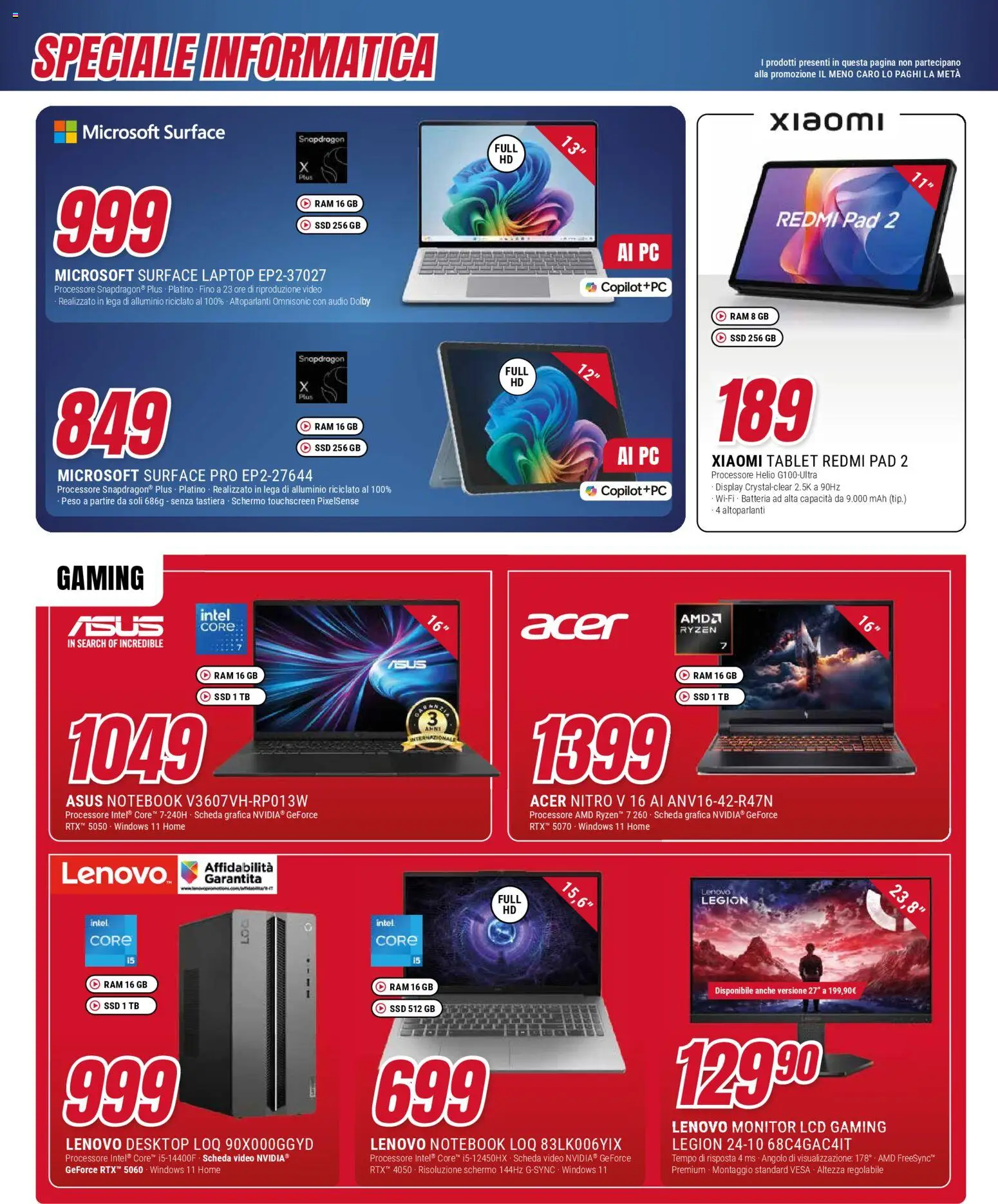 Volantino Trony del 04.12.2025 | Pagina: 39