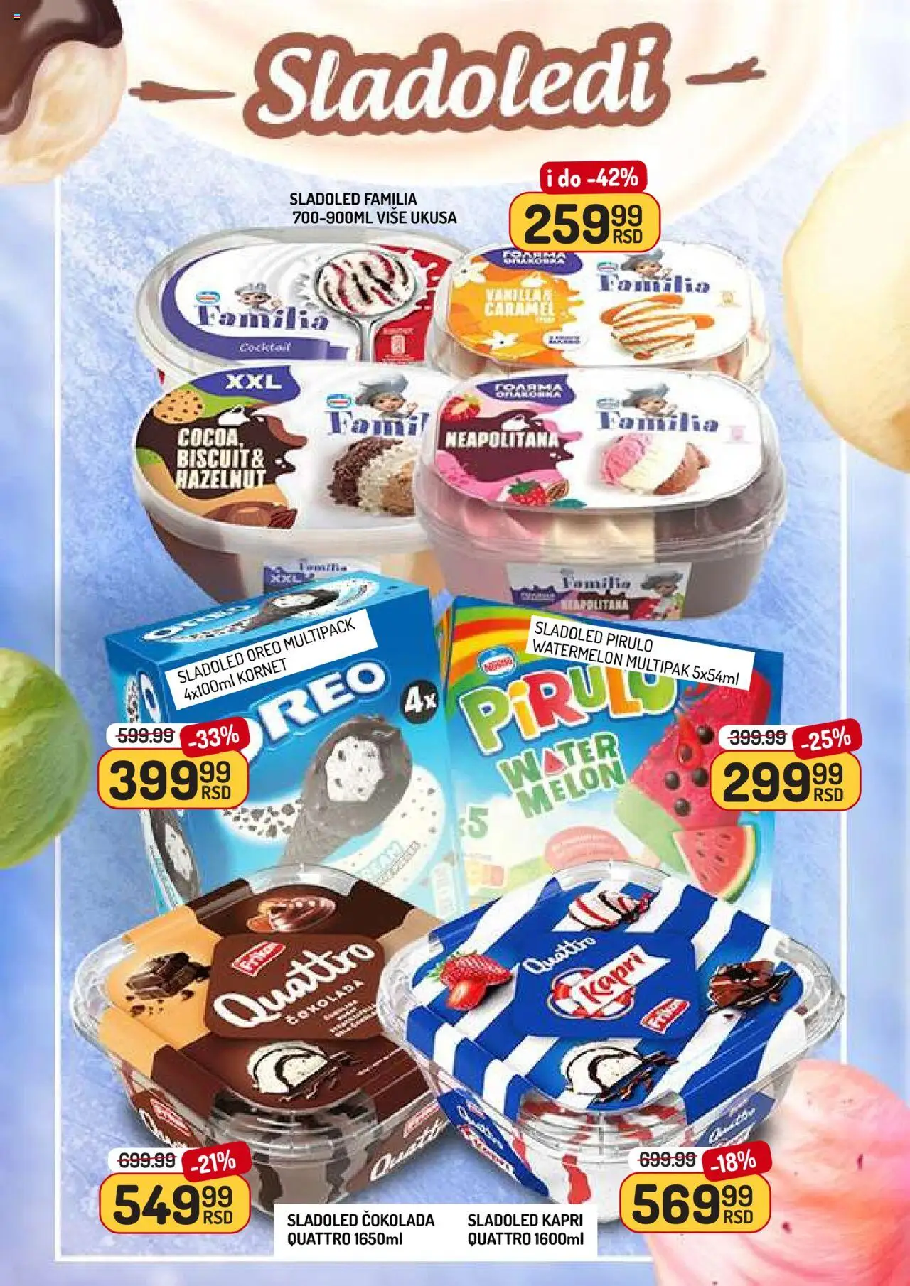 Aman katalog - važi od 01.08.2025 | Strana: 4 | Proizvode: Sladoled, Oreo, Čokolada