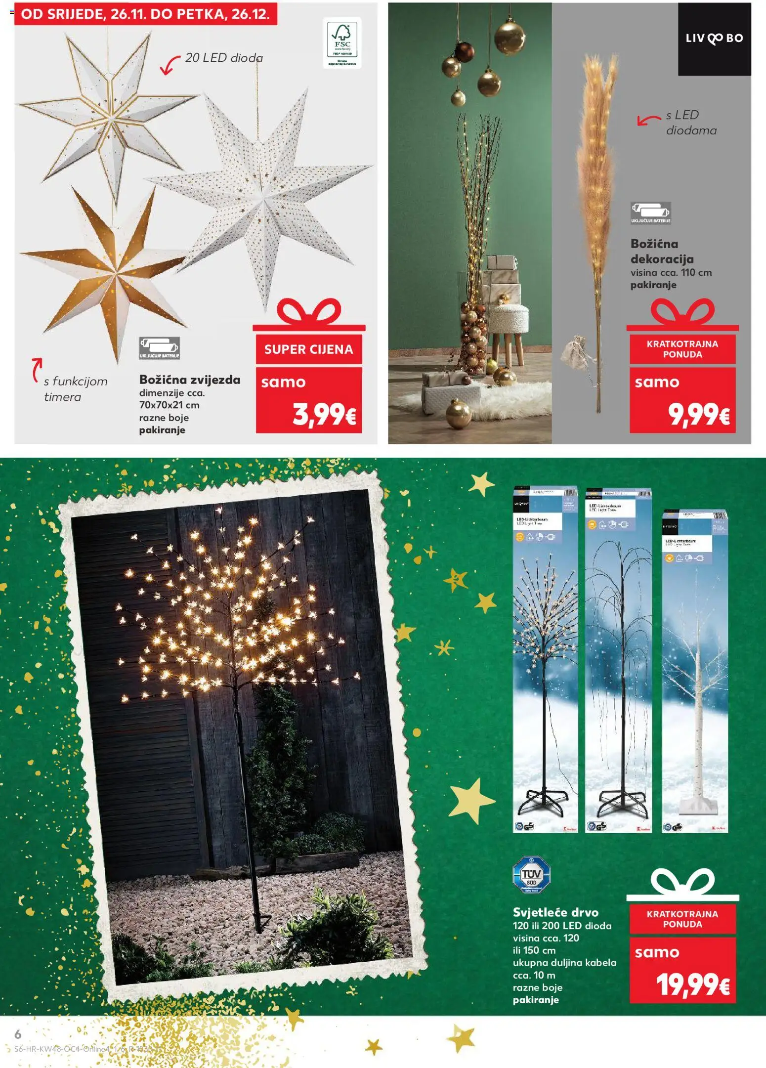 Kaufland katalog | vrijedi od 26.11.2025 | Stranica: 6 | Proizvodi: Baterije