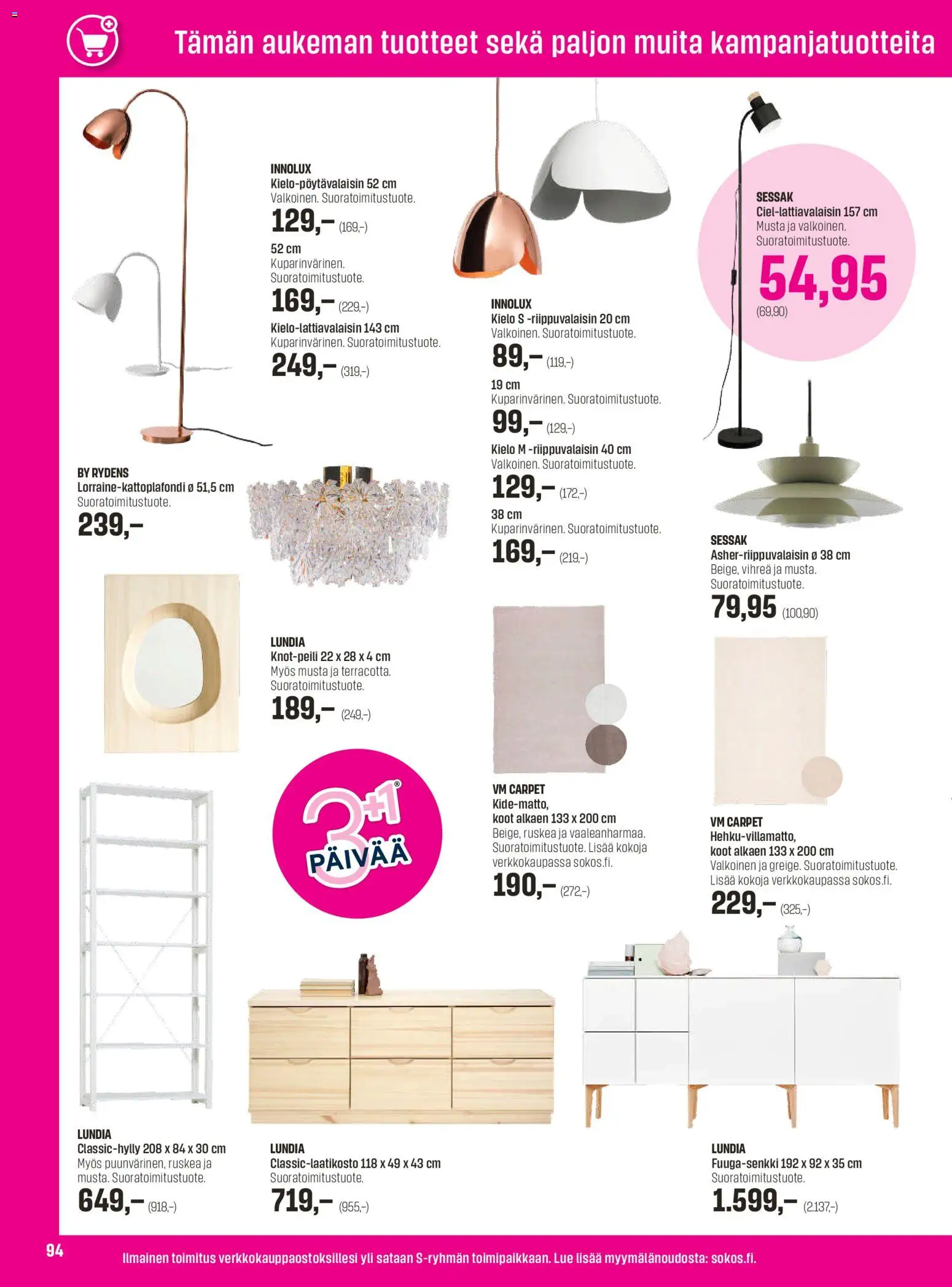 Sokos tarjoukset - Emotion 3plus1 – voimassa 25.03.2026 alkaen | Sivu: 94