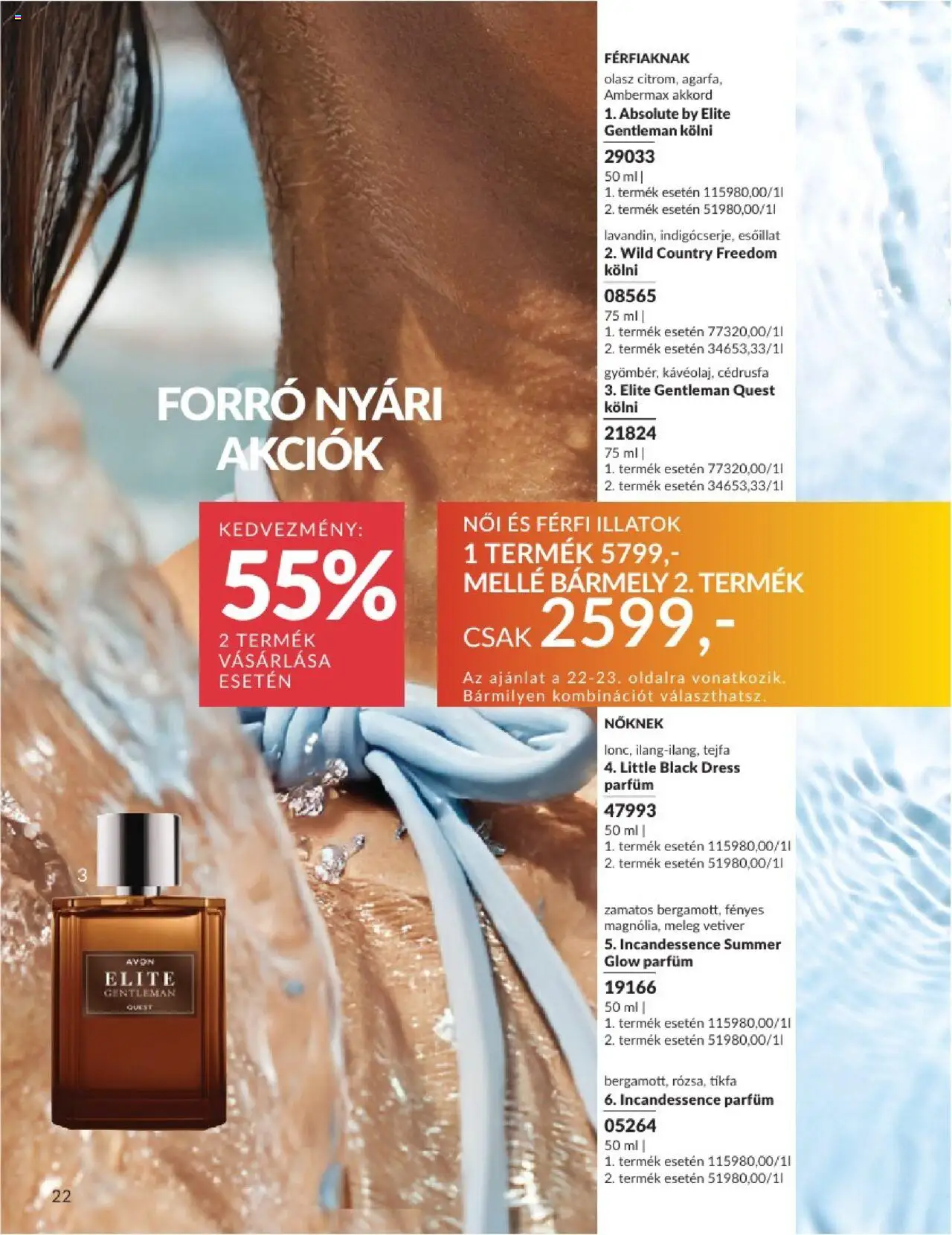 Avon akciós ujság - amely érvényes a következő dátumtól: 01.08.2025 | Oldal: 22