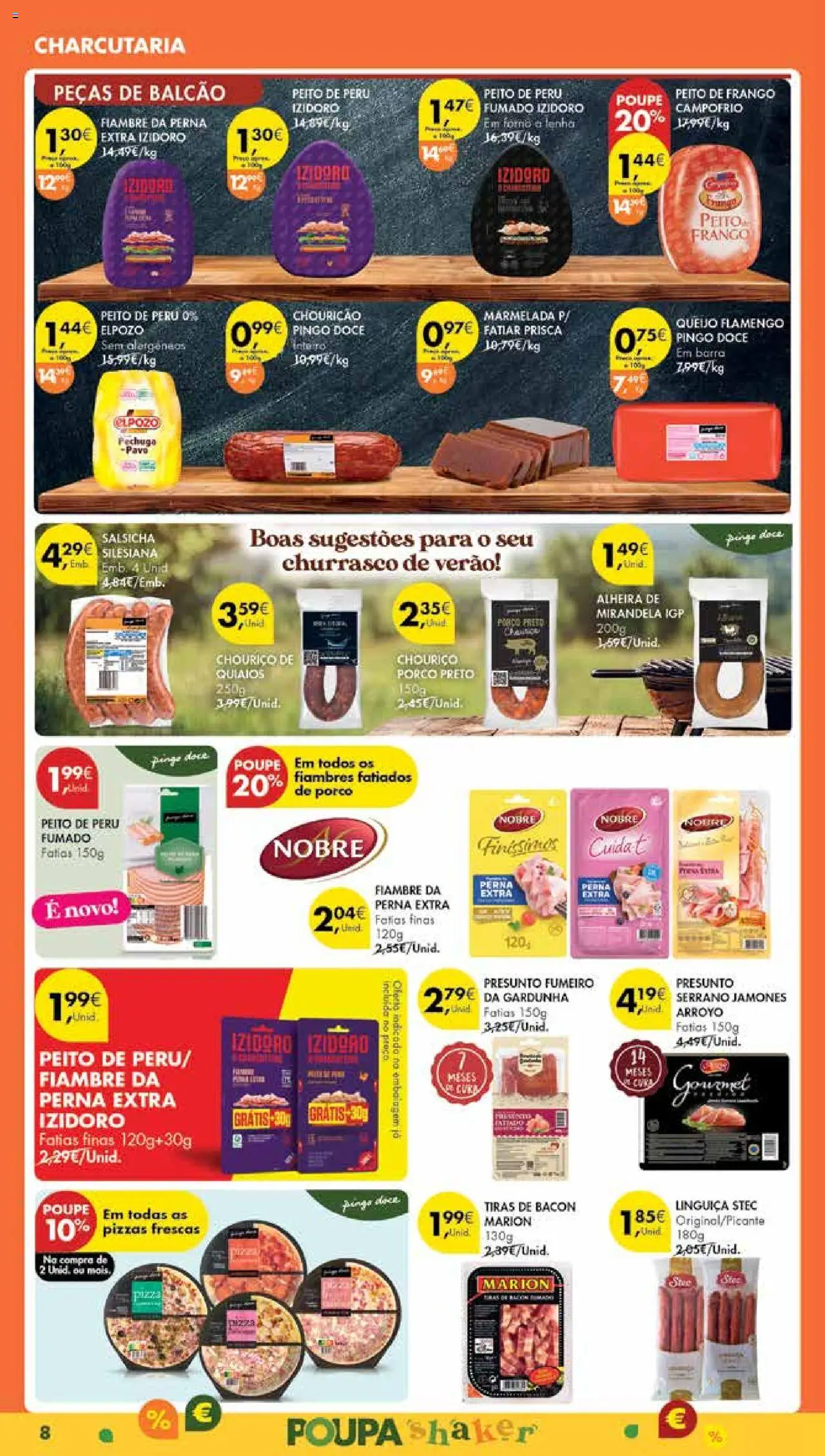 Pingo Doce Poupe Esta Semana Madeira │ válido de 26.08.2025 | Página: 8 | Produtos: Marmelada, Forno, Peru, Linguiça