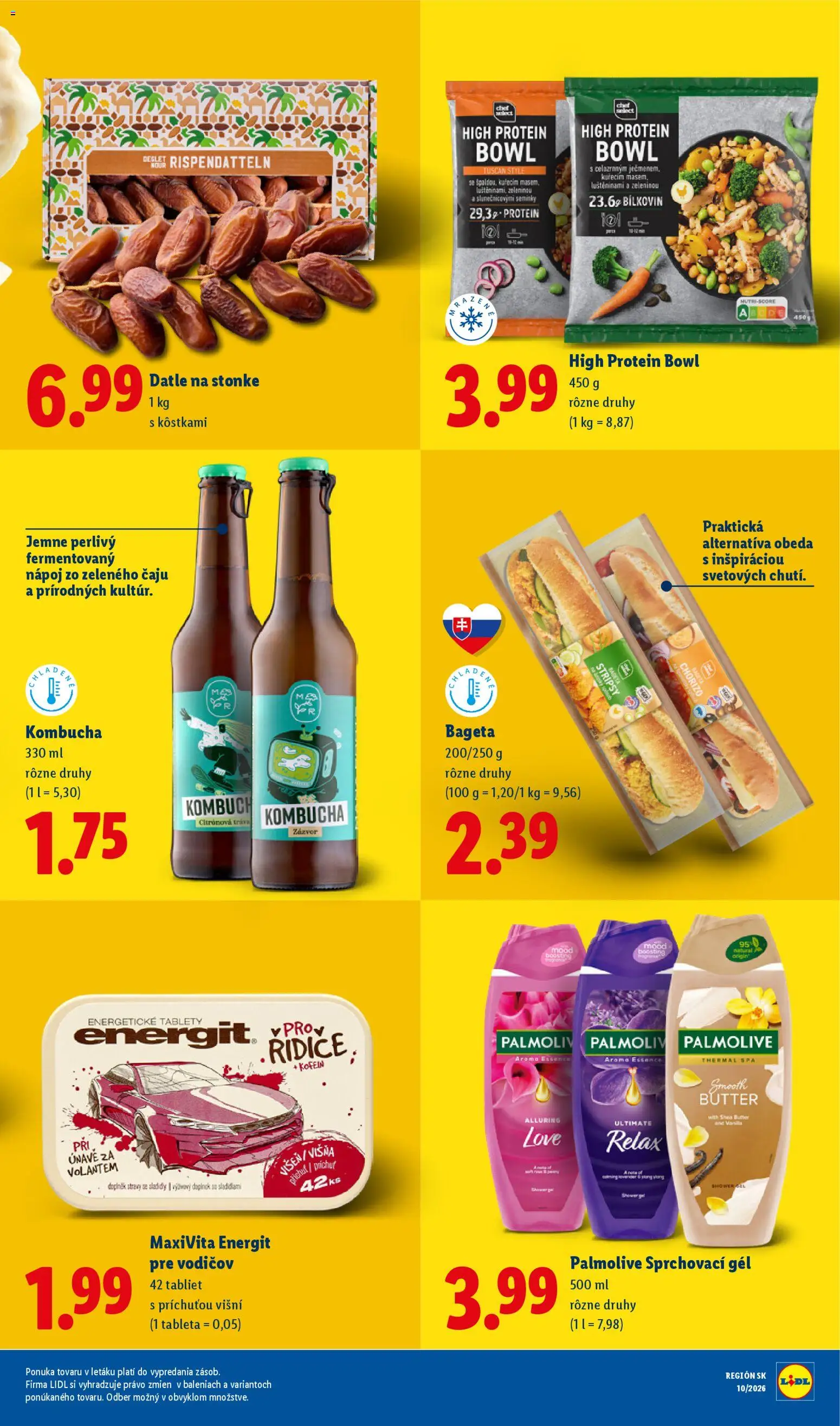 Nové Lidl akcie – leták je platný od 02.03.2026 | Strana: 47 | Produkty: Zázvor, Protein