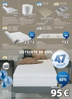 JYSK Katalog - Pregled kataloga iz trgovine JYSK, vrijedi od 08.04.2026 | Stranica: 20 | Proizvodi: Madrac, Elastične trake, Nadmadrac