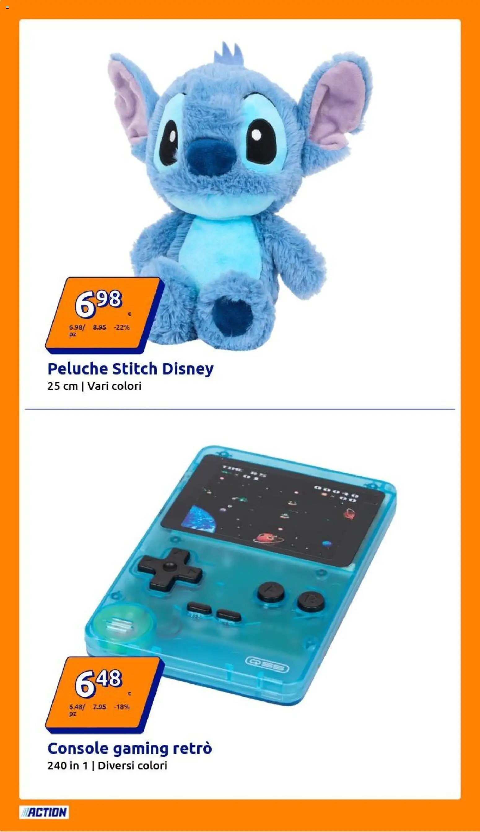 Volantino Action del 10.12.2025 | Pagina: 4 | Prodotti: Peluche