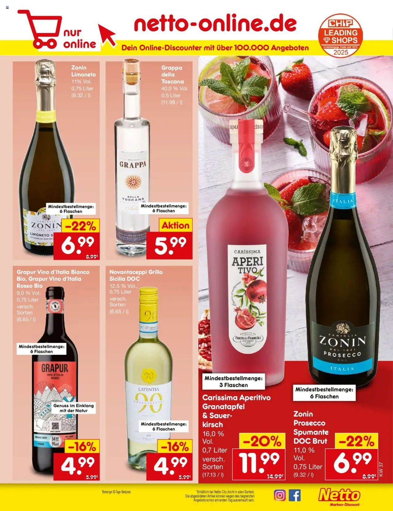Netto Marken-Discount Prospekt 	 – gültig ab 08.09.2025 | Seite: 31 | Produkte: Granatapfel, Prosecco