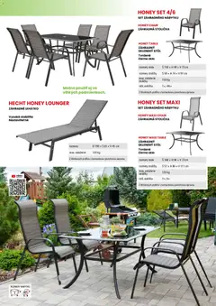 Hecht leták platný od 19.02.2026 | Strana: 123 | Produkty: Stoličky, Stôl, Lehátko