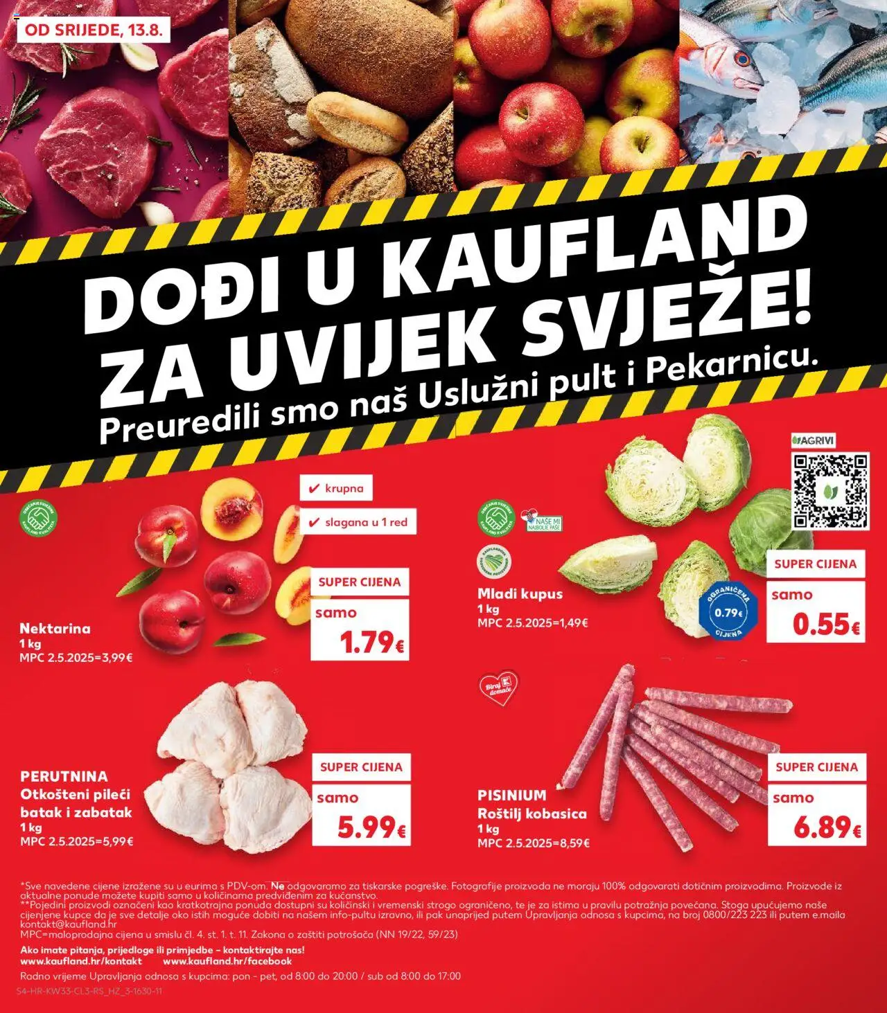Kaufland HR akciós ujság - amely érvényes a következő dátumtól: 13.08.2025 | Oldal: 4
