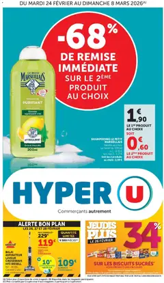 Hyper U - Prévisualisation de Hyper U catalogue valide à partir de 24.02.2026