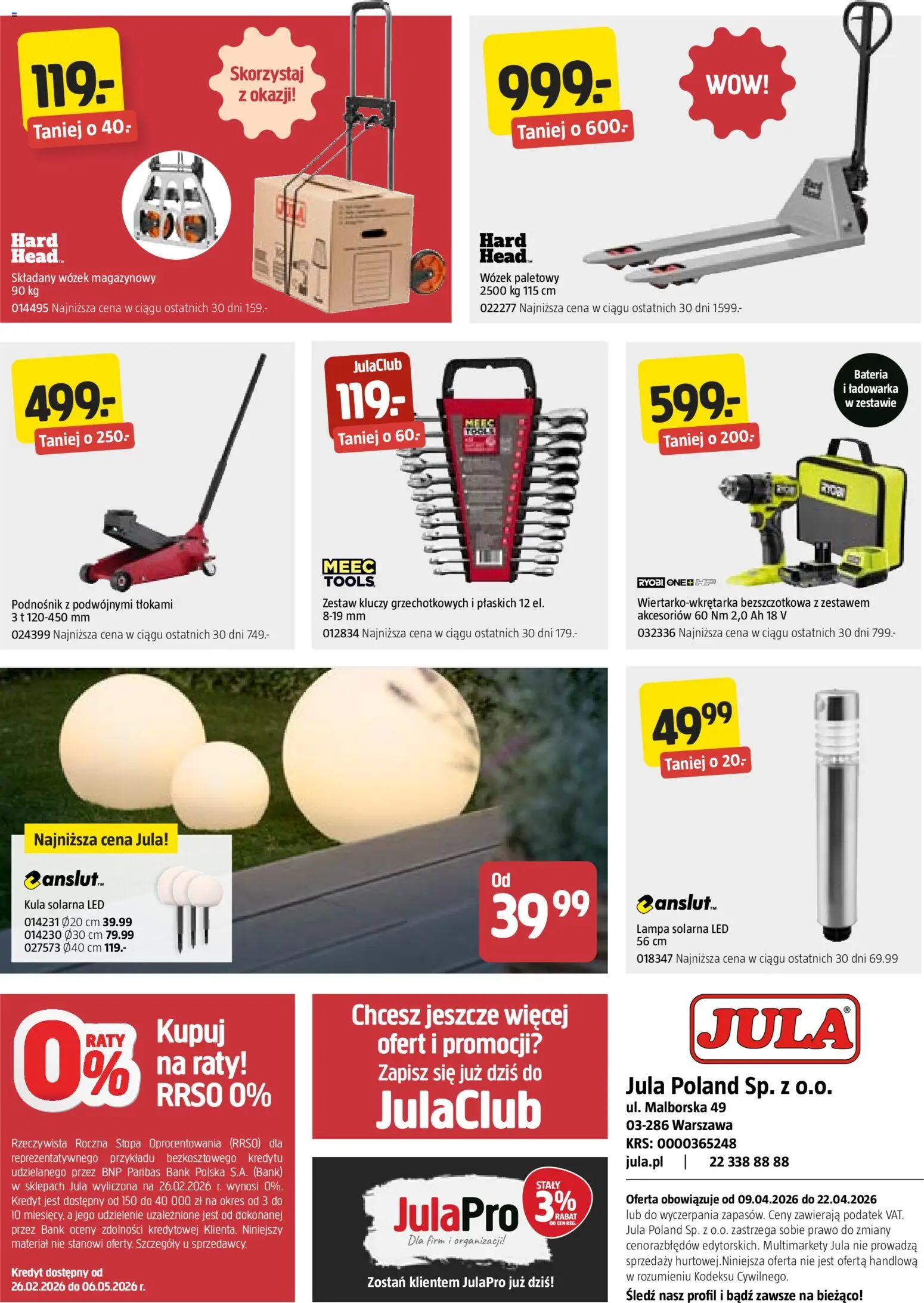 Jula - Gazetka od 09.04.2026 | Strona: 10