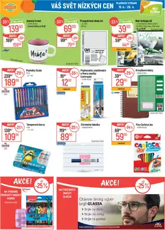 Náhled letáku Globus leták od 15.04.2026 | Strana: 26 | Produkty: Brýle na čtení, Pastelky, Globus, Barvy