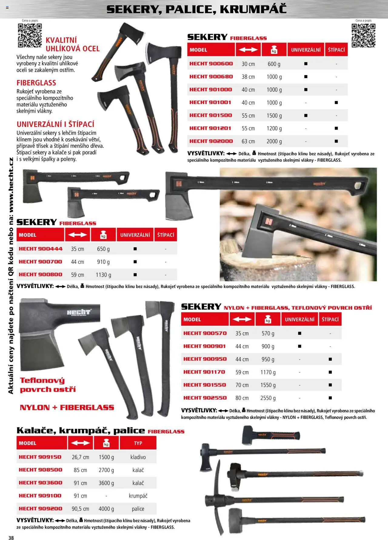 Hecht katalog - Podzim - zima 2025 od 01.09.2025 | Strana: 38 | Produkty: Hecht, Kladivo