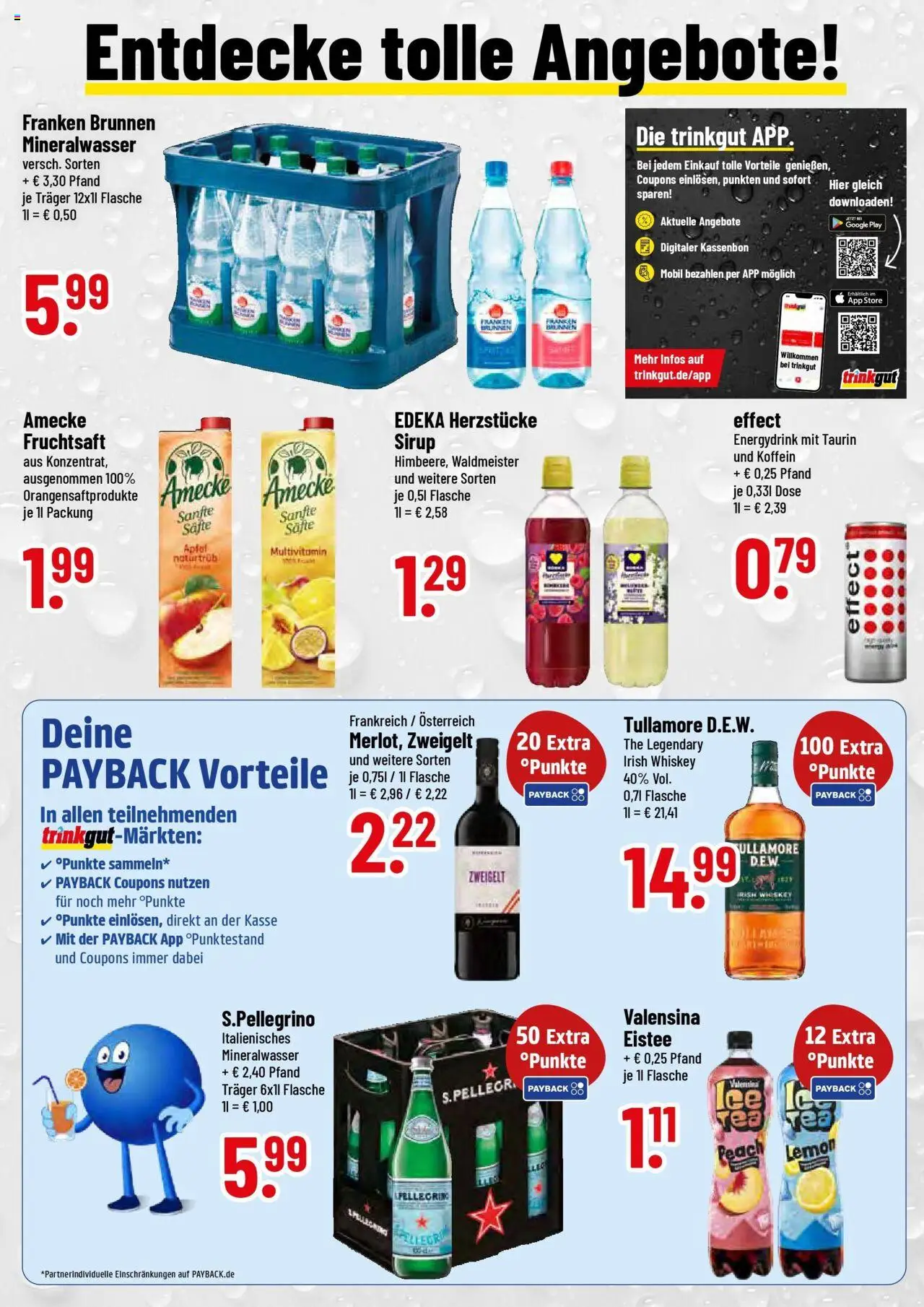 Trinkgut prospekt Petershausen	 – gültig ab 03.08.2025 | Seite: 2 | Produkte: Sirup, Mineralwasser, Valensina, Fruchtsaft