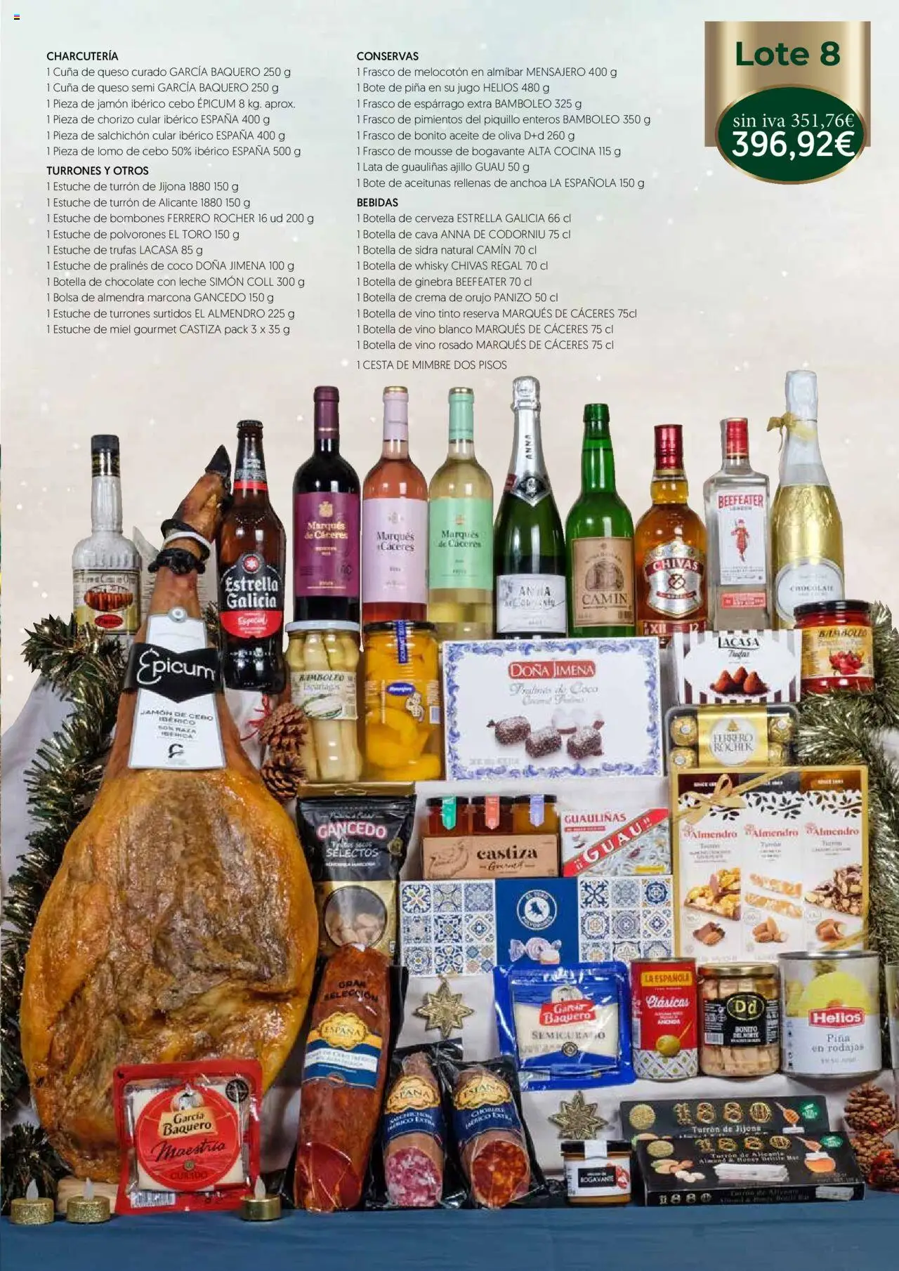 Hiper Usera folleto │ válido desde el 16.09.2025 | Página: 9 | Productos: Ψηφιακή κάμερα, Queso, Jamón ibérico, Cesta de mimbre