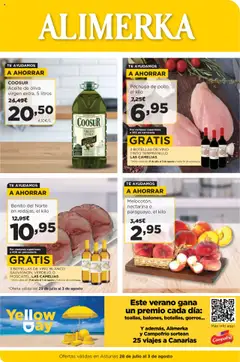 Vista previa Alimerka folleto Asturias válido desde el 28.07.2025
