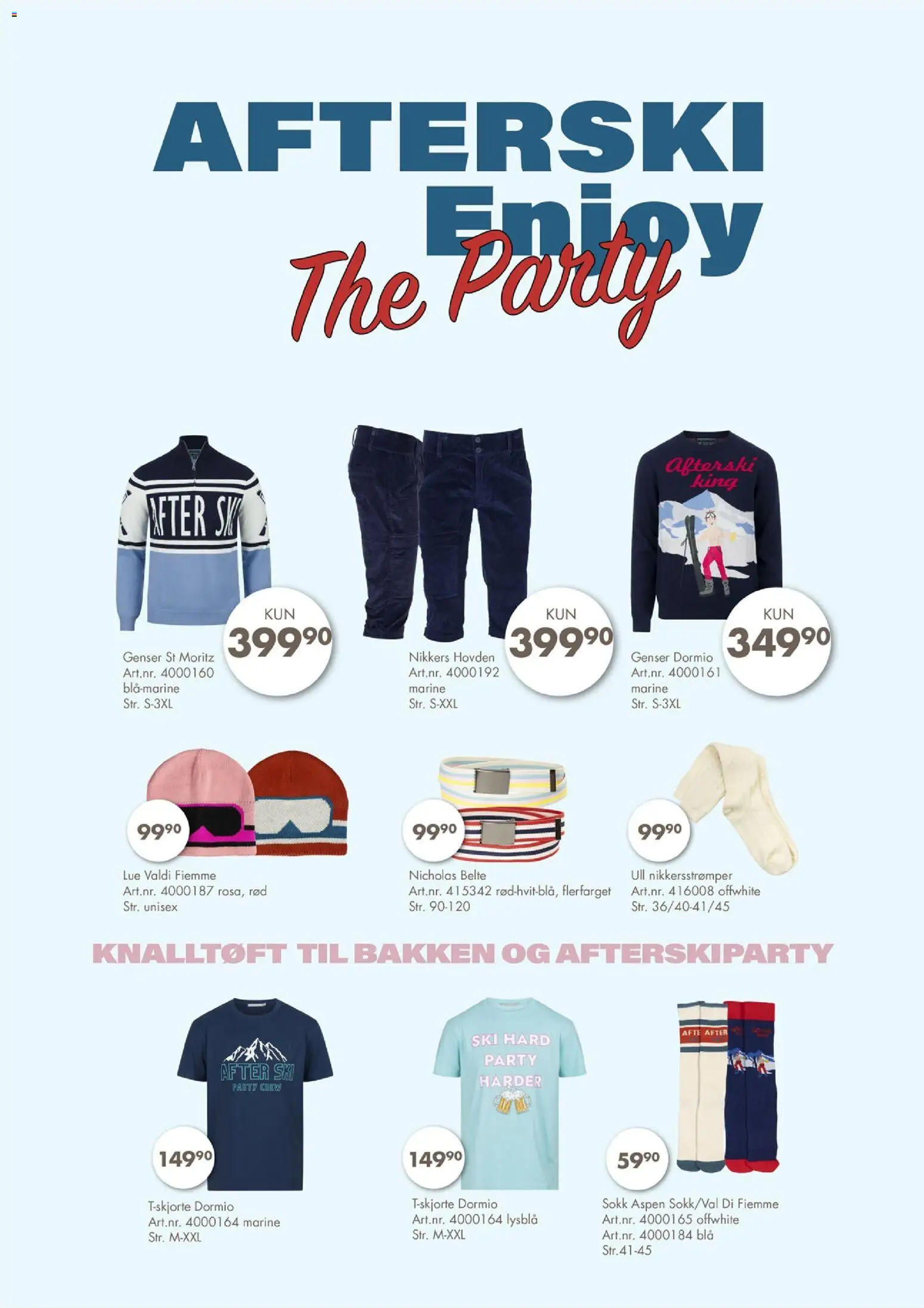 {H1} | Side: 34 | Produkter: Genser, Belte, Lue