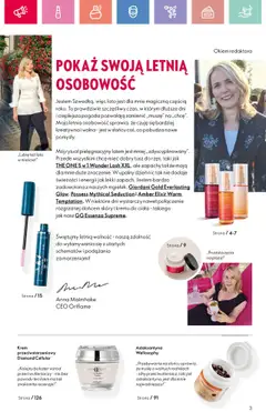 Oriflame Katalog 10 2025 od 06.07.2025 | Strona: 3 | Produkty: Tusz do rzęs, Body, Krem do ciała, Krem