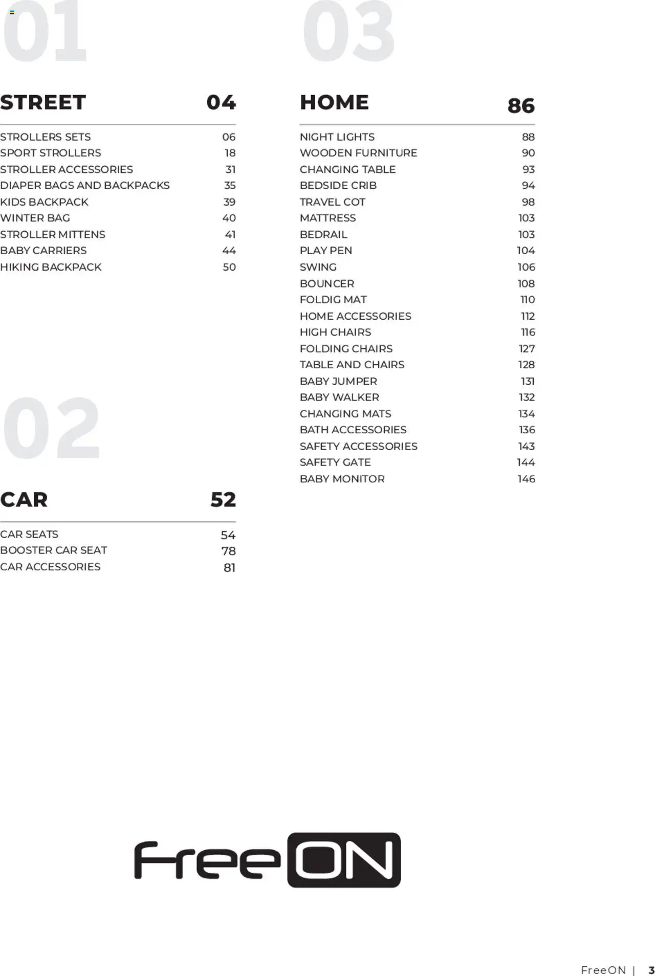 Novi Baby center katalog ponudbe – veljaven od 01.09.2025 | Stran: 3 | Izdelki: Monitor